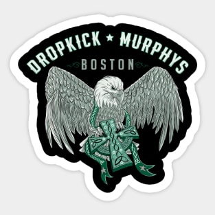 Eagle Dropkick Sticker